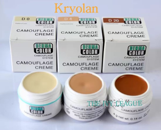 echo w KRYOLAN Derma Color Creme;