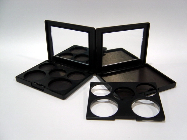 Eye Shadow Empty Case with Mirror 5 Pans
