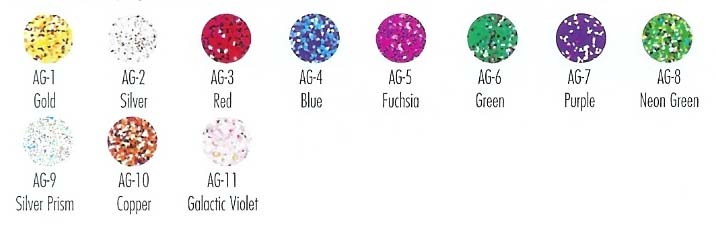 echo Aqua Glitter Paint;